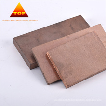 60/40 Tungsten Copper Alloy Contact Electrode Plate Prise